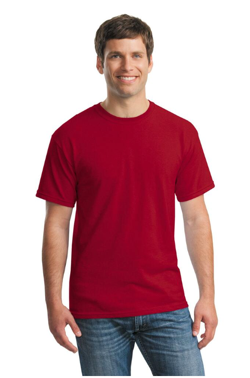 Gildan G500 Heavy Cotton ™ 100% Cotton T-Shirt - Antique Cherry Red