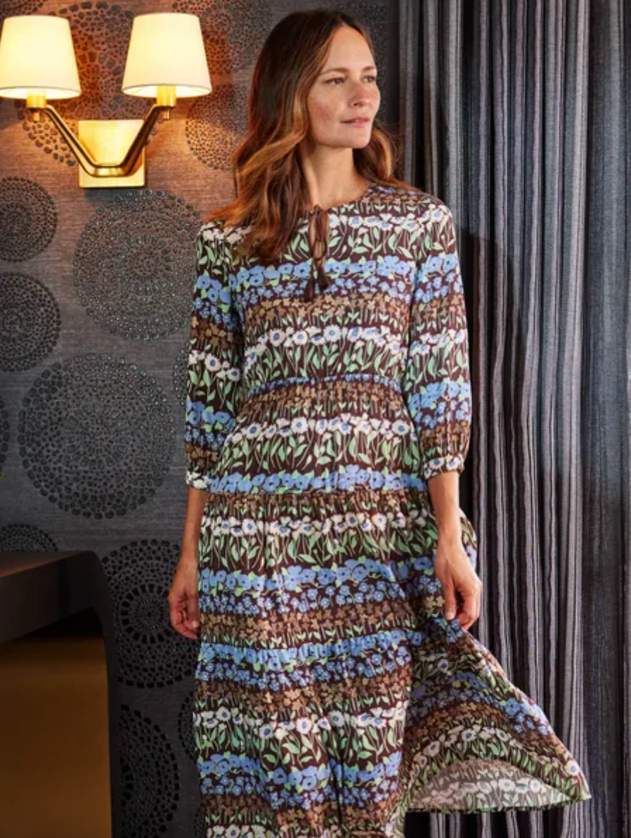 Hortense Dress in Falmouth Floral